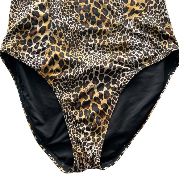 Victoria’s Secret Women’s Skull Animal Print Bombshell One Piece Swimsuit - Picture 4 of 9